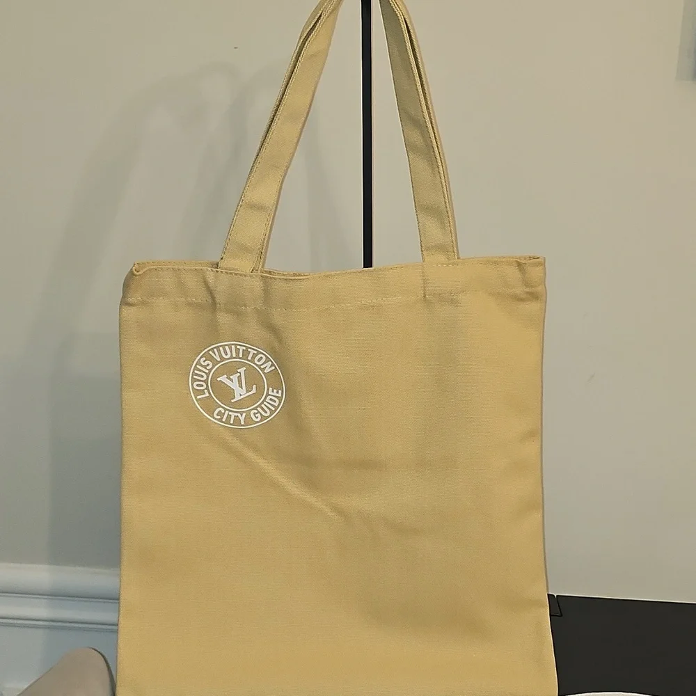 Louis Vuitton Mustard Yellow City Guide Tote - Picture 2 of 6